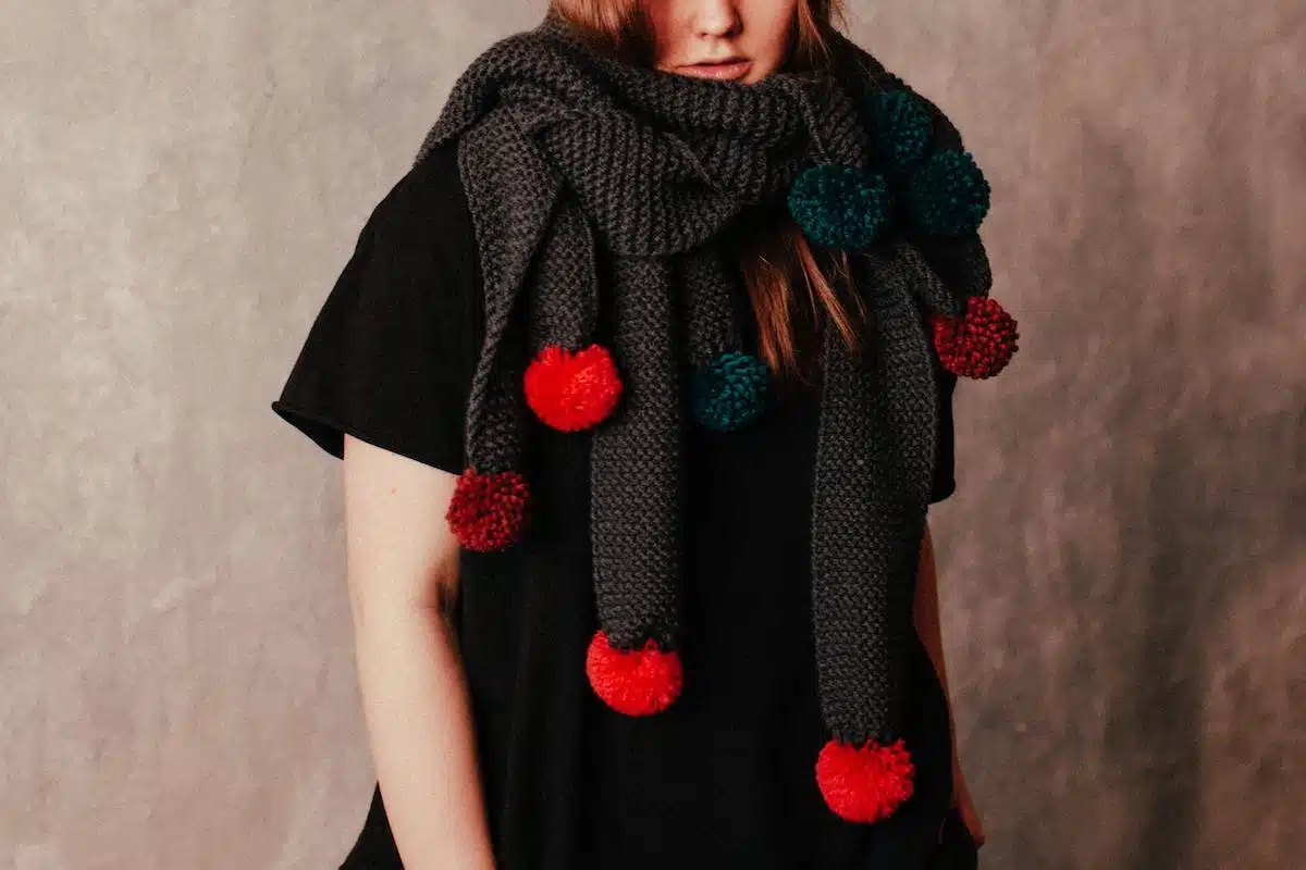 tricot écharpe
