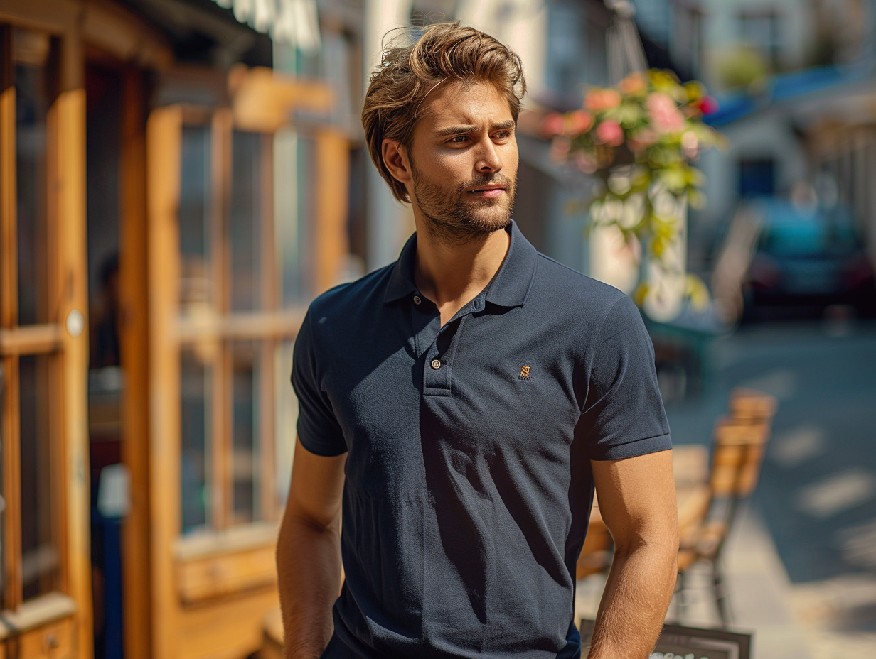 polo homme