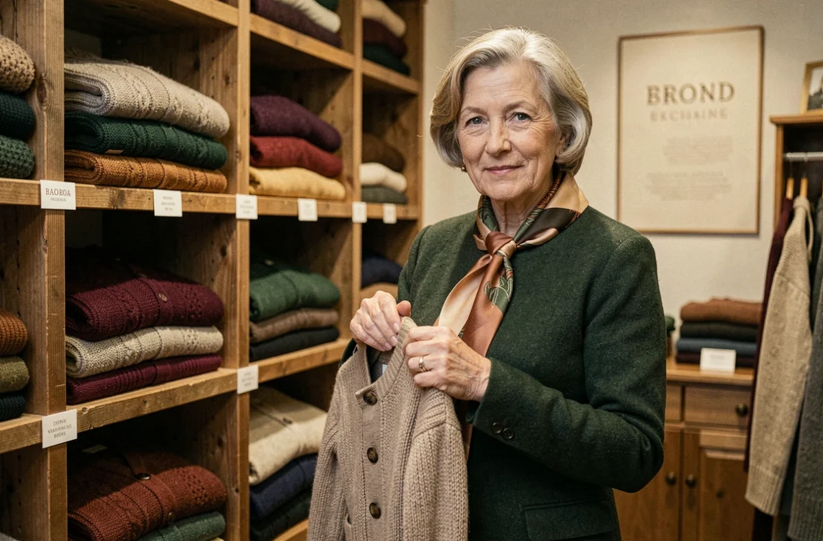 Boutique Devernois à Angers présentant des collections de maille et tricot de savoir-faire français