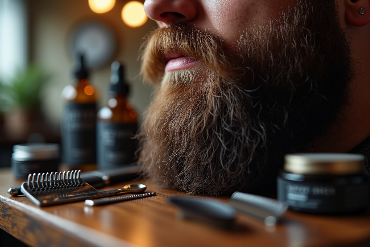 barbe soignée