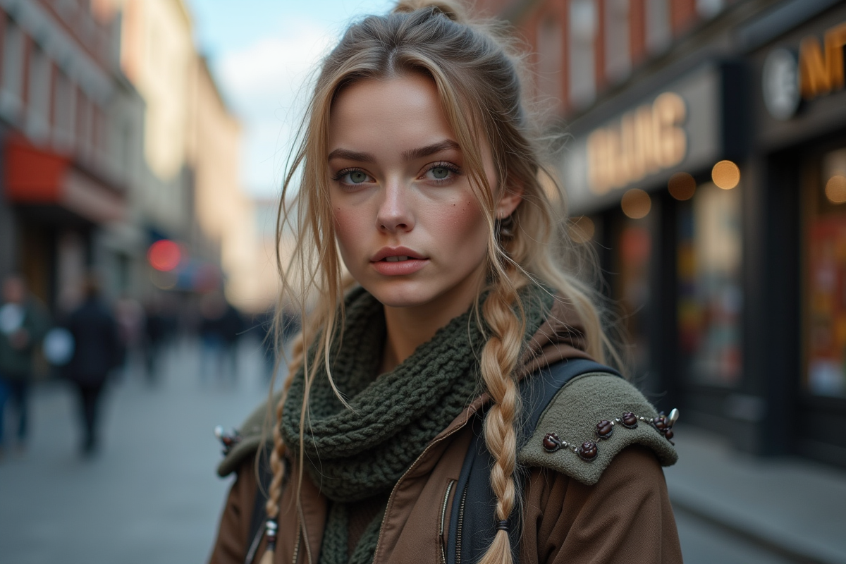 maquillage viking
