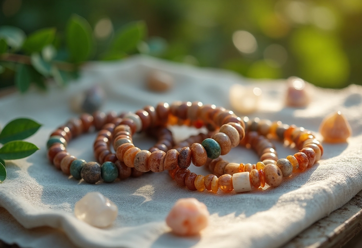bracelet pierres