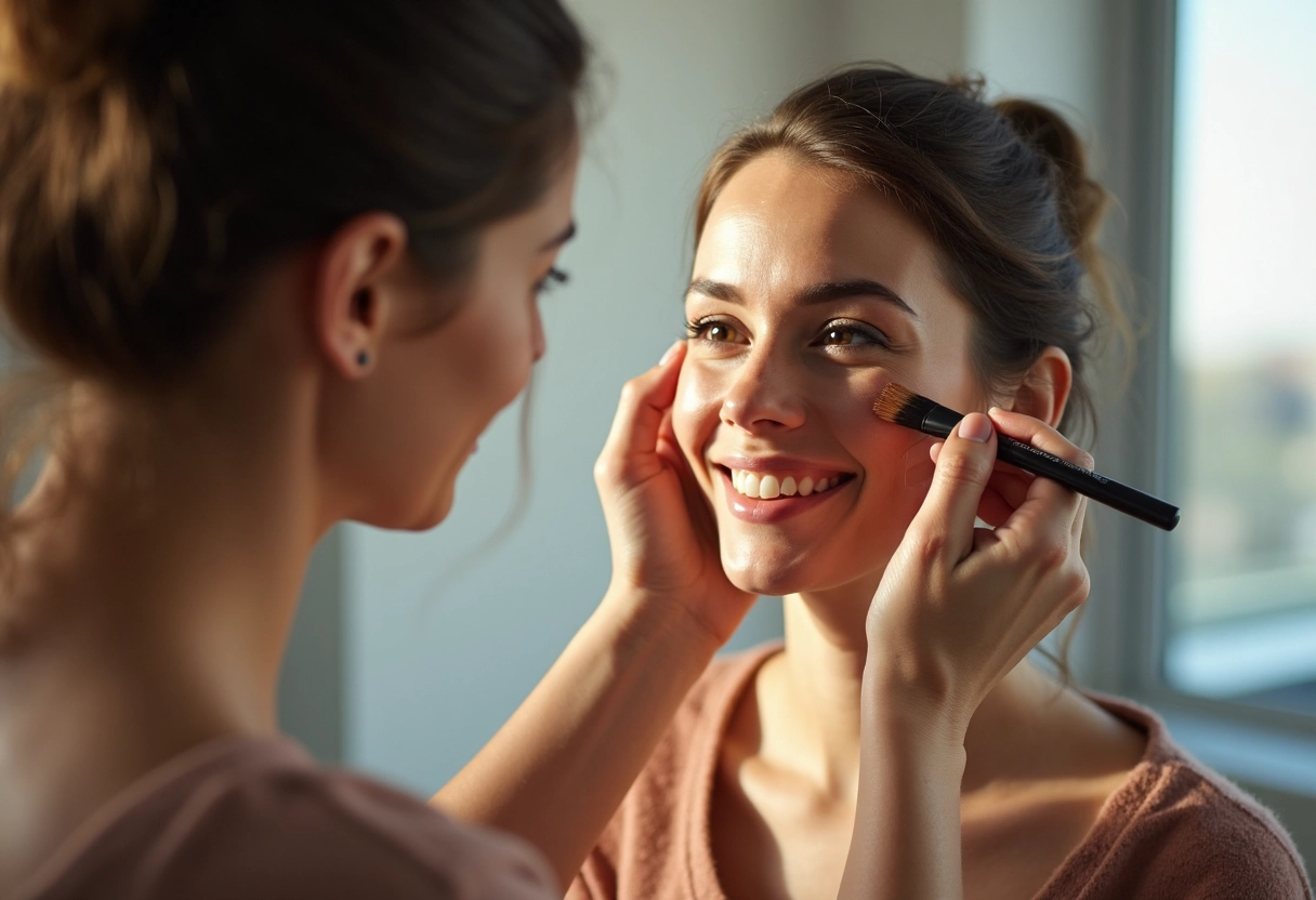 maquillage visage